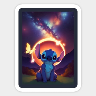 Stitch fairy Sticker